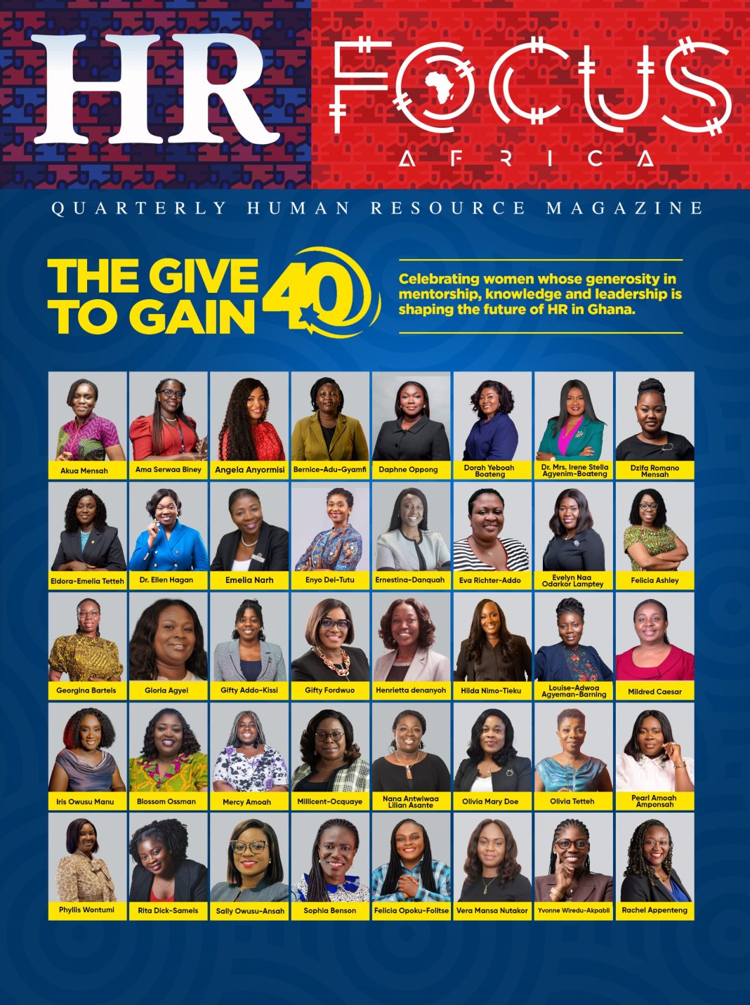 HR Focus Africa Unveils “The Give-to-Gain 40”: Celebrating Women ...